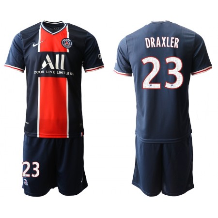 Completo Calcio Paris Saint Germain Julian Draxler 23 Bambino Divisa Prima 2020/2021